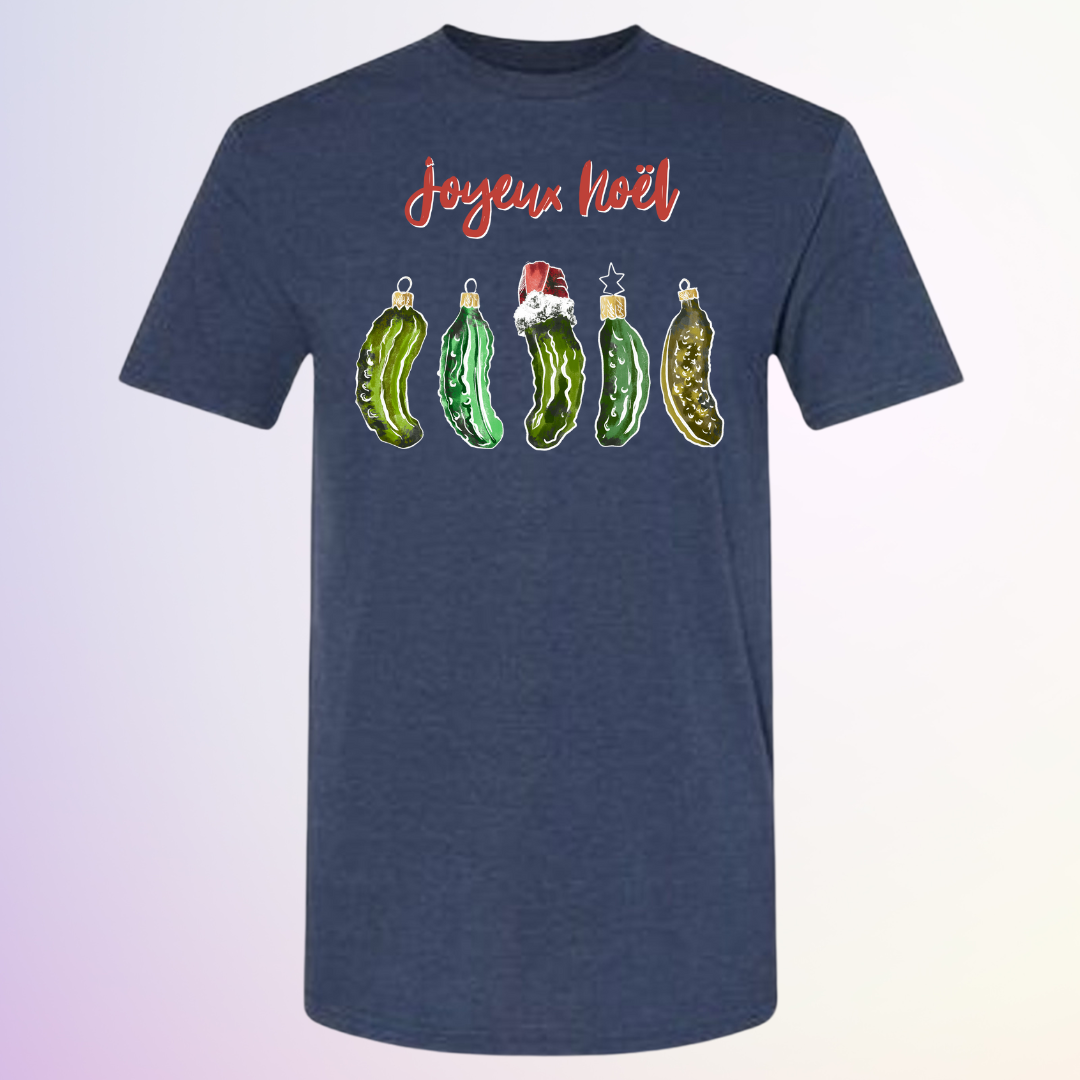 T-SHIRT / CORNICHONS DE NOEL