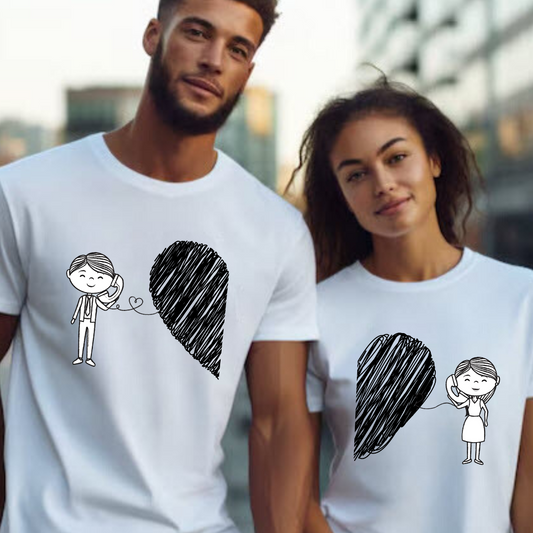 T-SHIRT / DUO COUPLE IN LOVE