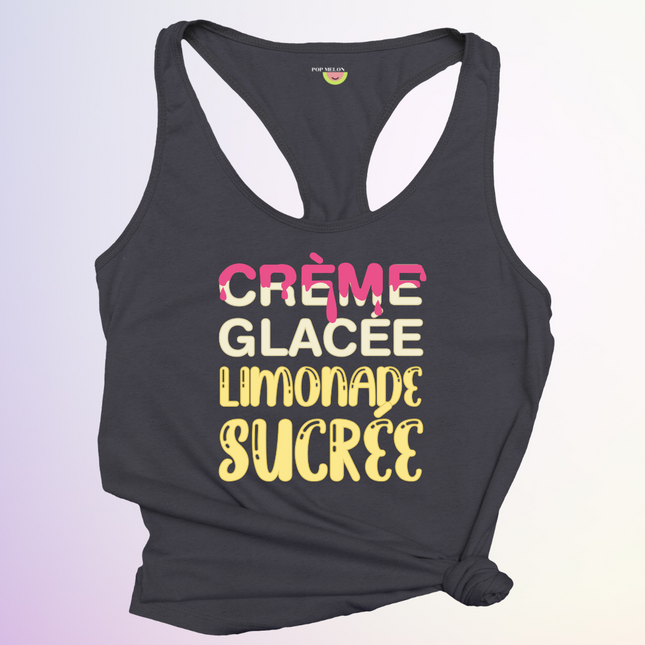 CAMISOLE / CREME GLACEE LIMONADE SUCREE