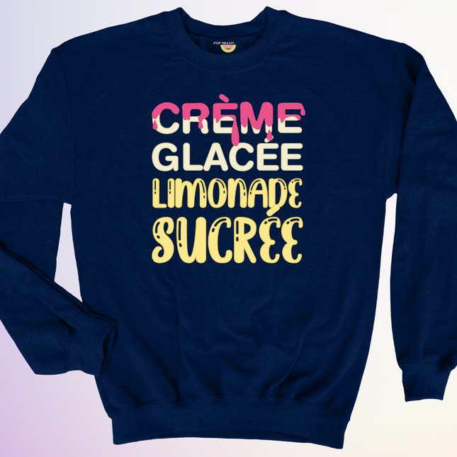 CREWNECK / CREME GLACEE LIMONADE SUCREE