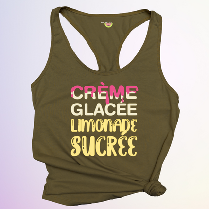 CAMISOLE / CREME GLACEE LIMONADE SUCREE