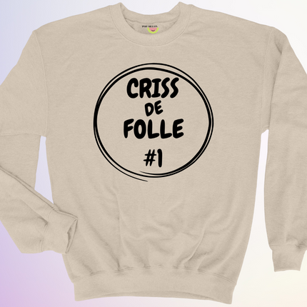 CREWNECK / DUO CRISS DE FOLLE