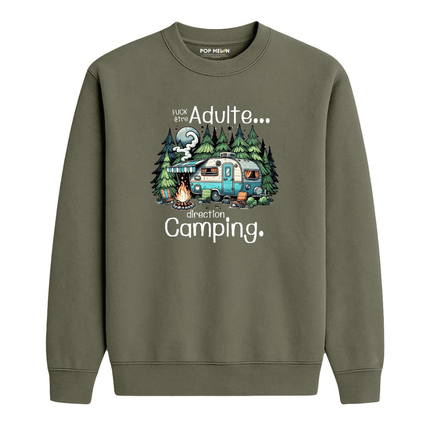 CREWNECK / DIRECTION CAMPING