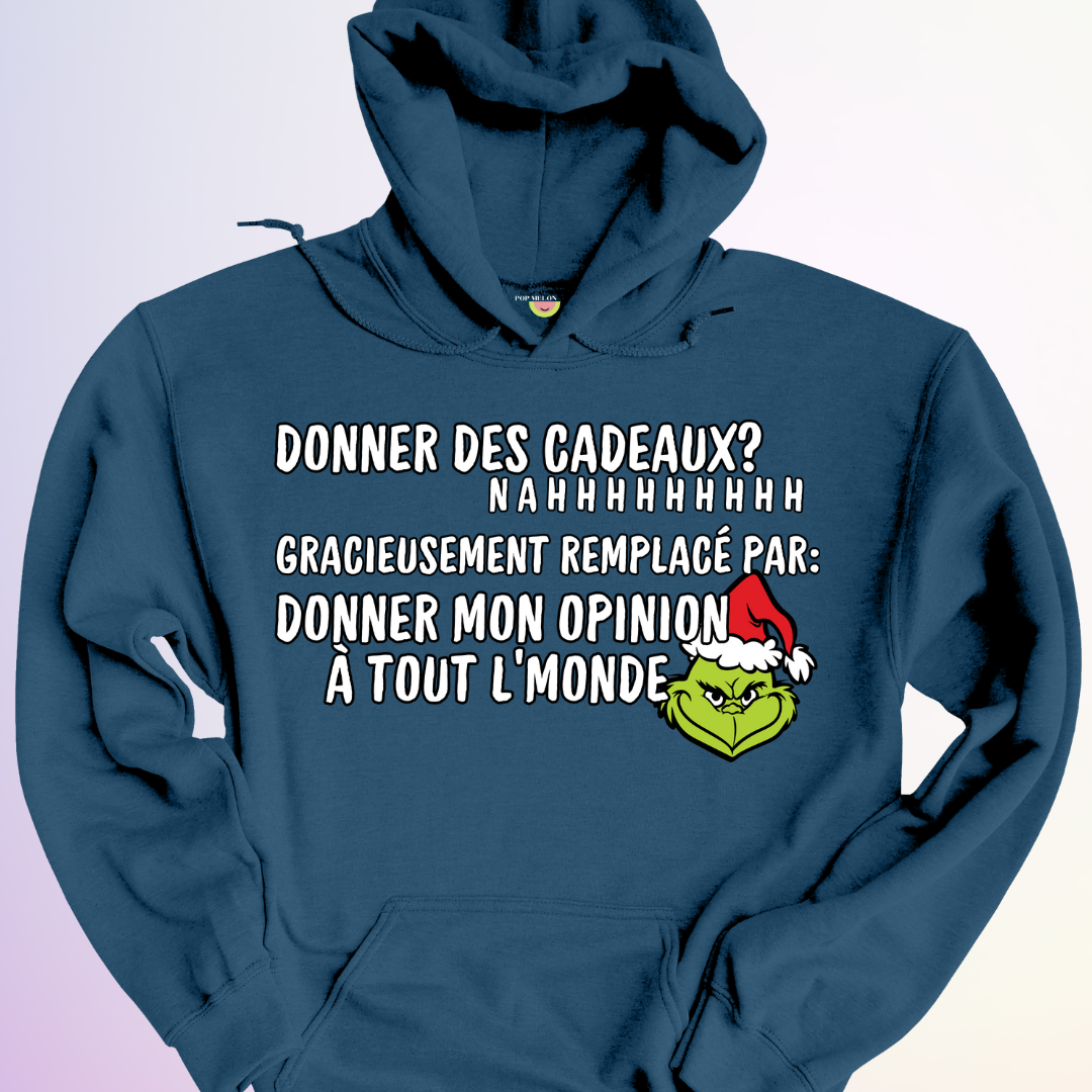 HOODIE / DONNER DES CADEAUX? NAHHH