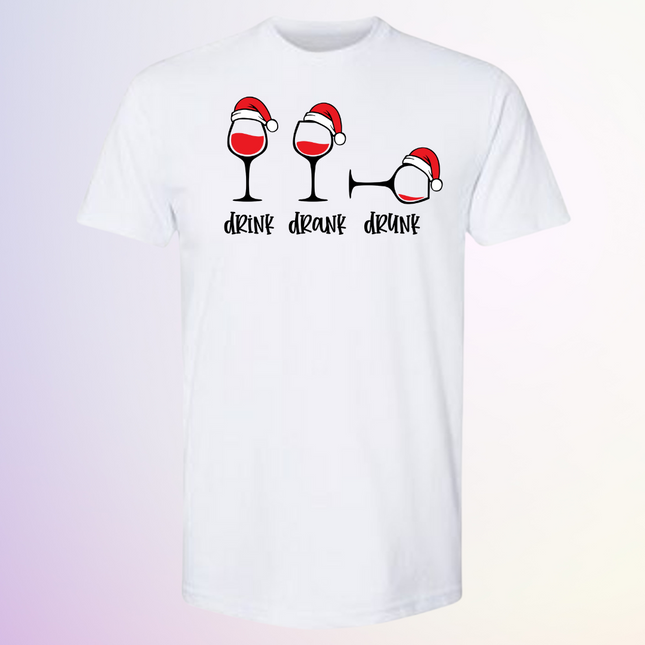 T-SHIRT / DRINK DRANK DRUNK