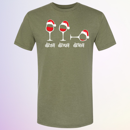 T-SHIRT / DRINK DRANK DRUNK
