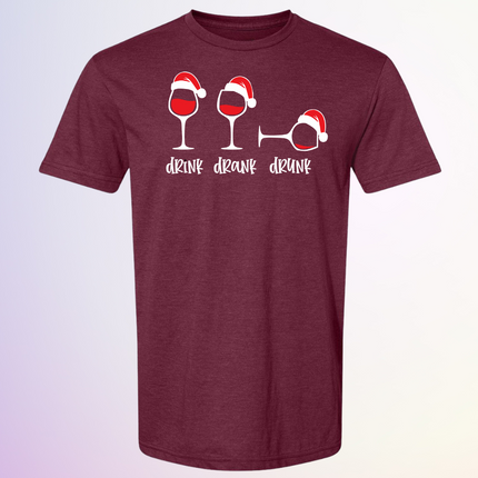 T-SHIRT / DRINK DRANK DRUNK