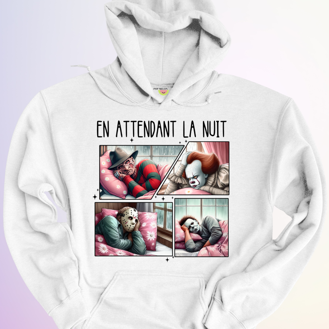 HOODIE / EN ATTENDANT LA NUIT