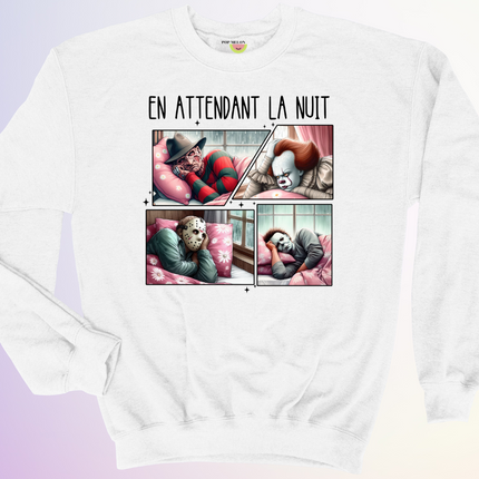 CREWNECK / EN ATTENDANT LA NUIT