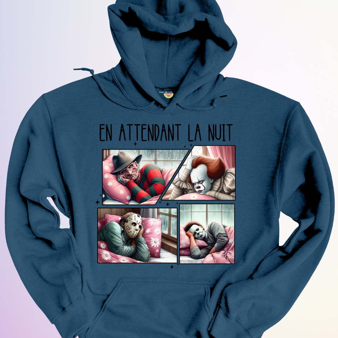 HOODIE / EN ATTENDANT LA NUIT