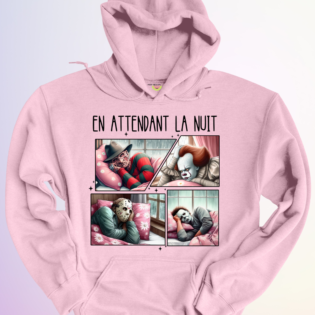 HOODIE / EN ATTENDANT LA NUIT