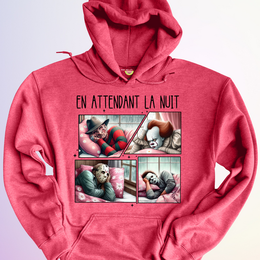 HOODIE / EN ATTENDANT LA NUIT