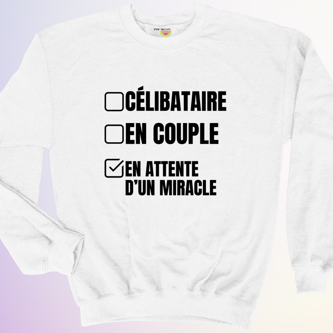 CREWNECK / EN ATTENTE D'UN MIRACLE