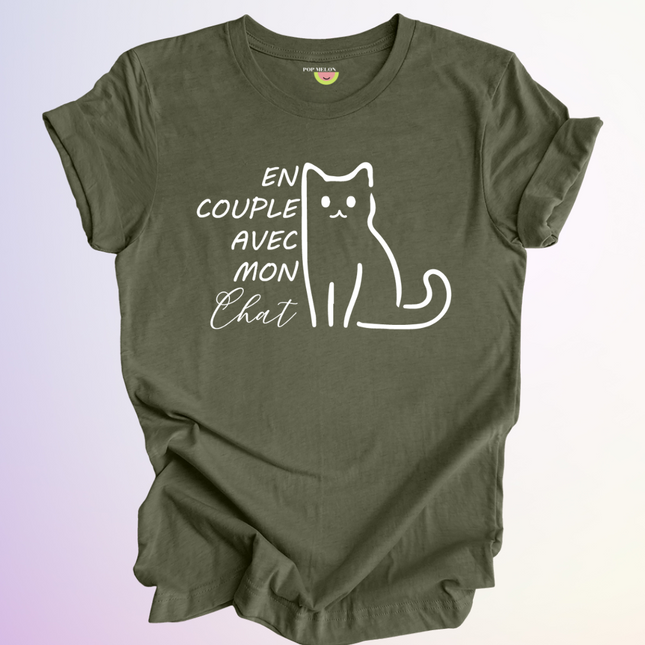 T-SHIRT / EN COUPLE AVEC MON CHAT