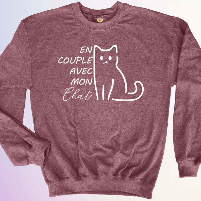 CREWNECK / EN COUPLE AVEC MON CHAT