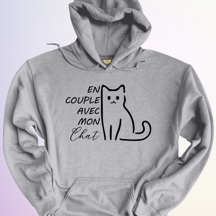 HOODIE / EN COUPLE AVEC MON CHAT