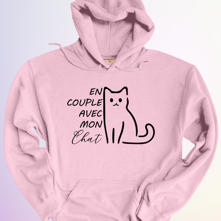 HOODIE / EN COUPLE AVEC MON CHAT