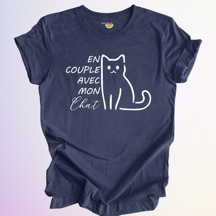 T-SHIRT / EN COUPLE AVEC MON CHAT