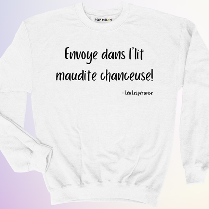 CREWNECK / ENVOYE DANS LLIT
