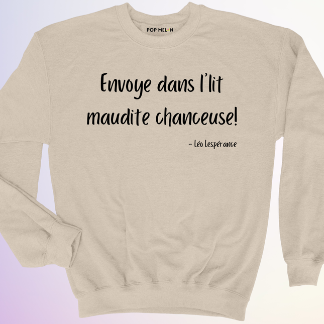 CREWNECK / ENVOYE DANS LLIT