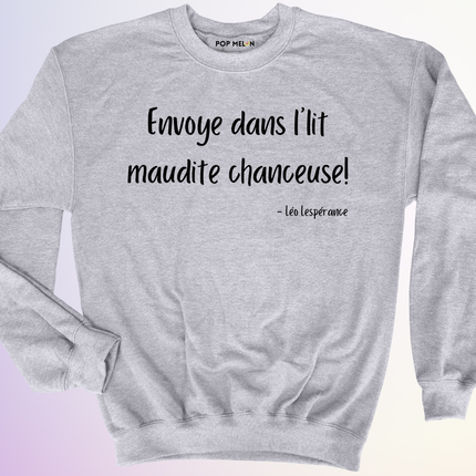 CREWNECK / ENVOYE DANS LLIT