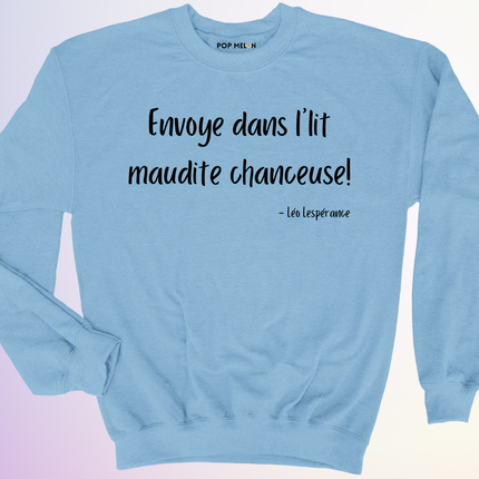 CREWNECK / ENVOYE DANS LLIT