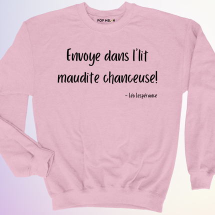 CREWNECK / ENVOYE DANS LLIT
