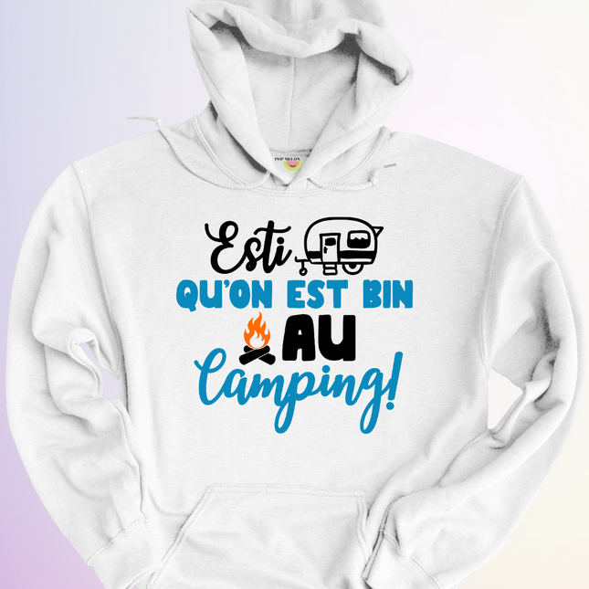 HOODIE / ESTI QUON EST BIN AU CAMPING
