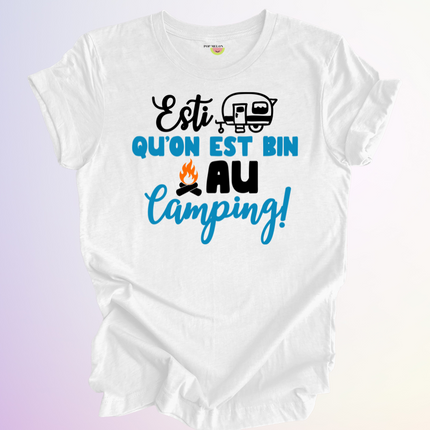 T-SHIRT / ESTI QUON EST BIN AU CAMPING