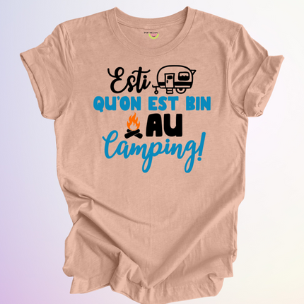 T-SHIRT / ESTI QUON EST BIN AU CAMPING