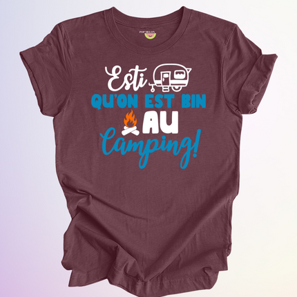 T-SHIRT / ESTI QUON EST BIN AU CAMPING
