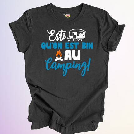 T-SHIRT / ESTI QUON EST BIN AU CAMPING