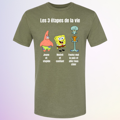 T-SHIRT / ÉTAPES DE LA VIE