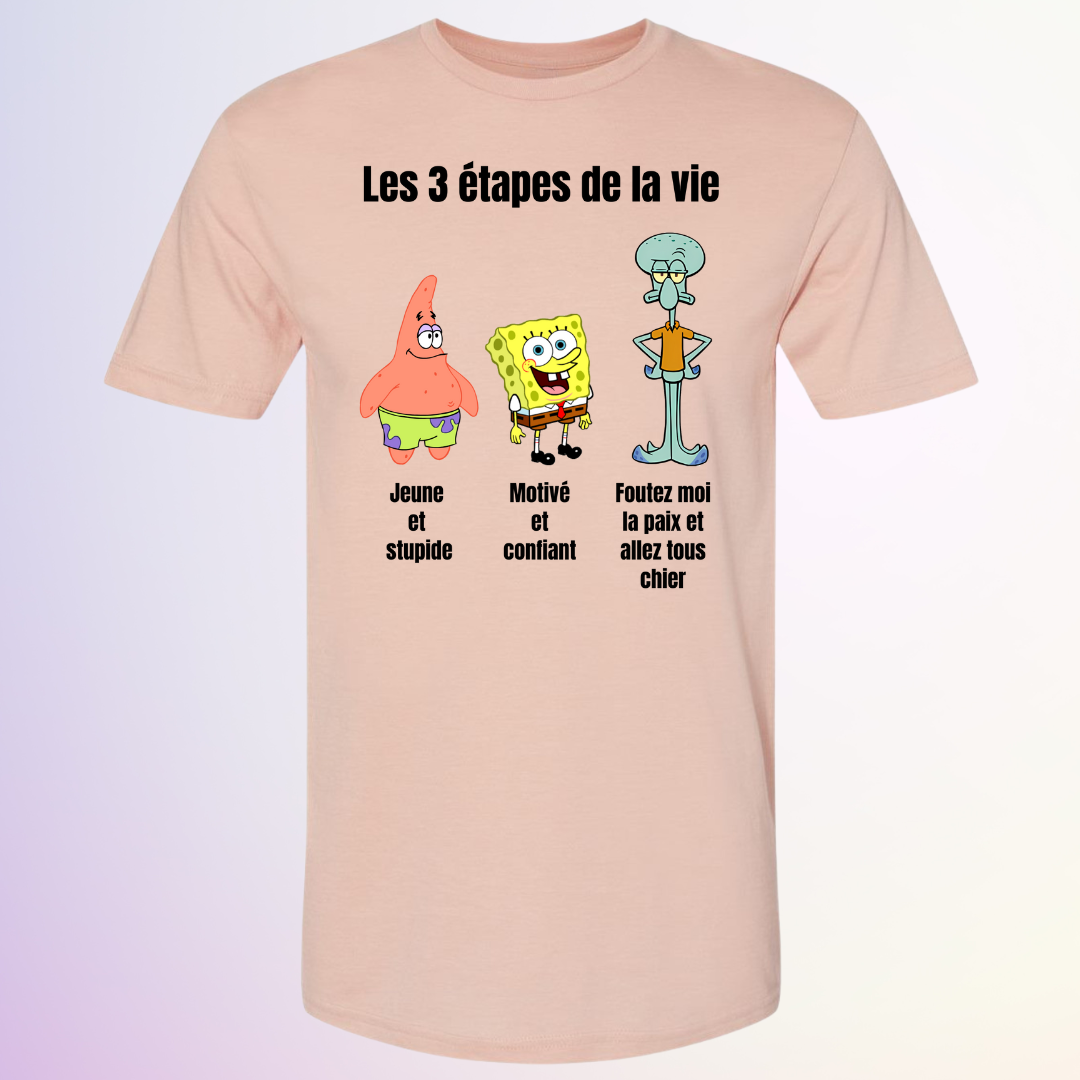 T-SHIRT / ÉTAPES DE LA VIE