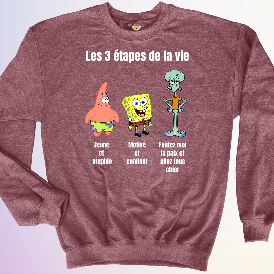 CREWNECK / ÉTAPES DE LA VIE