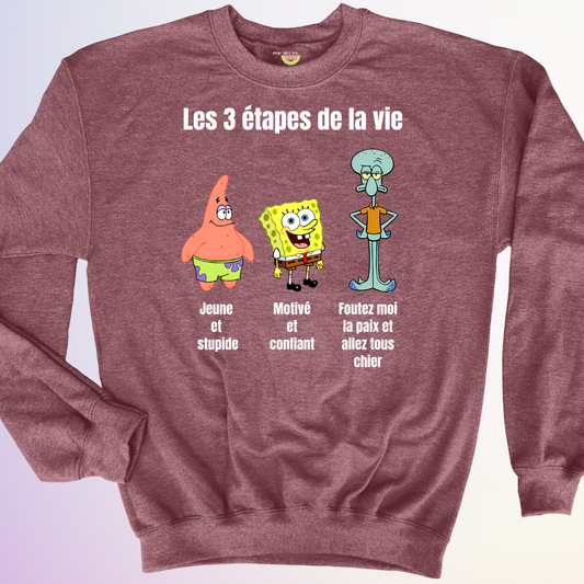 CREWNECK / ÉTAPES DE LA VIE