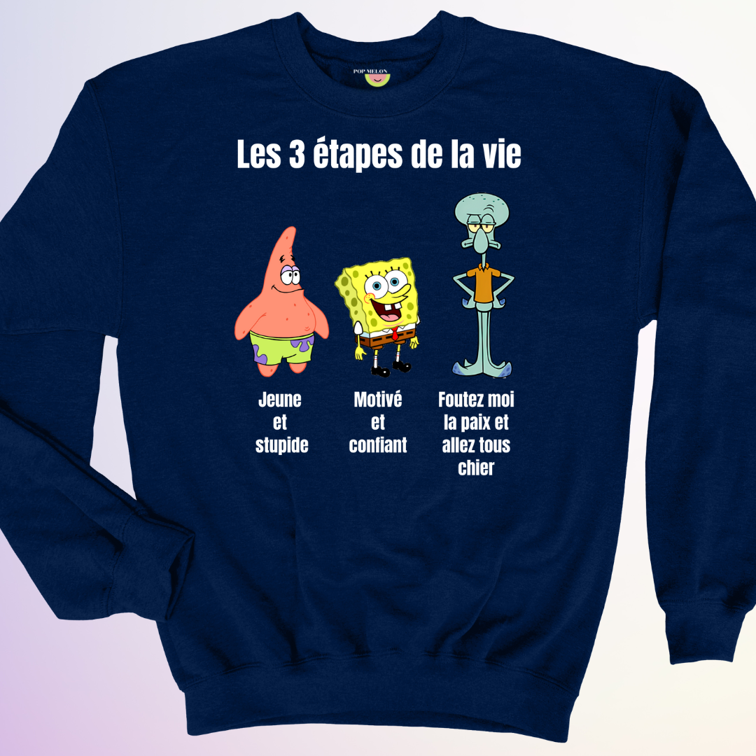 CREWNECK / ÉTAPES DE LA VIE