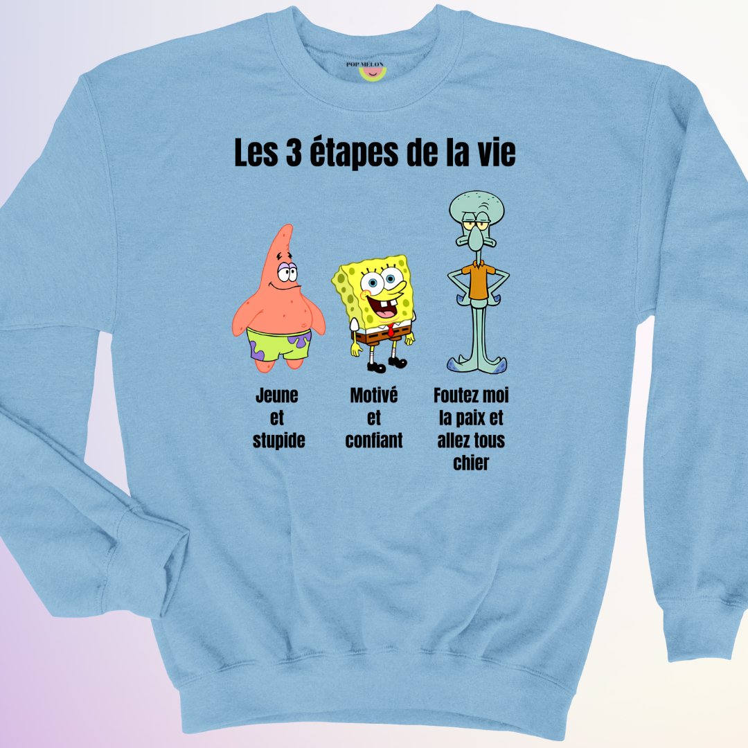 CREWNECK / ÉTAPES DE LA VIE