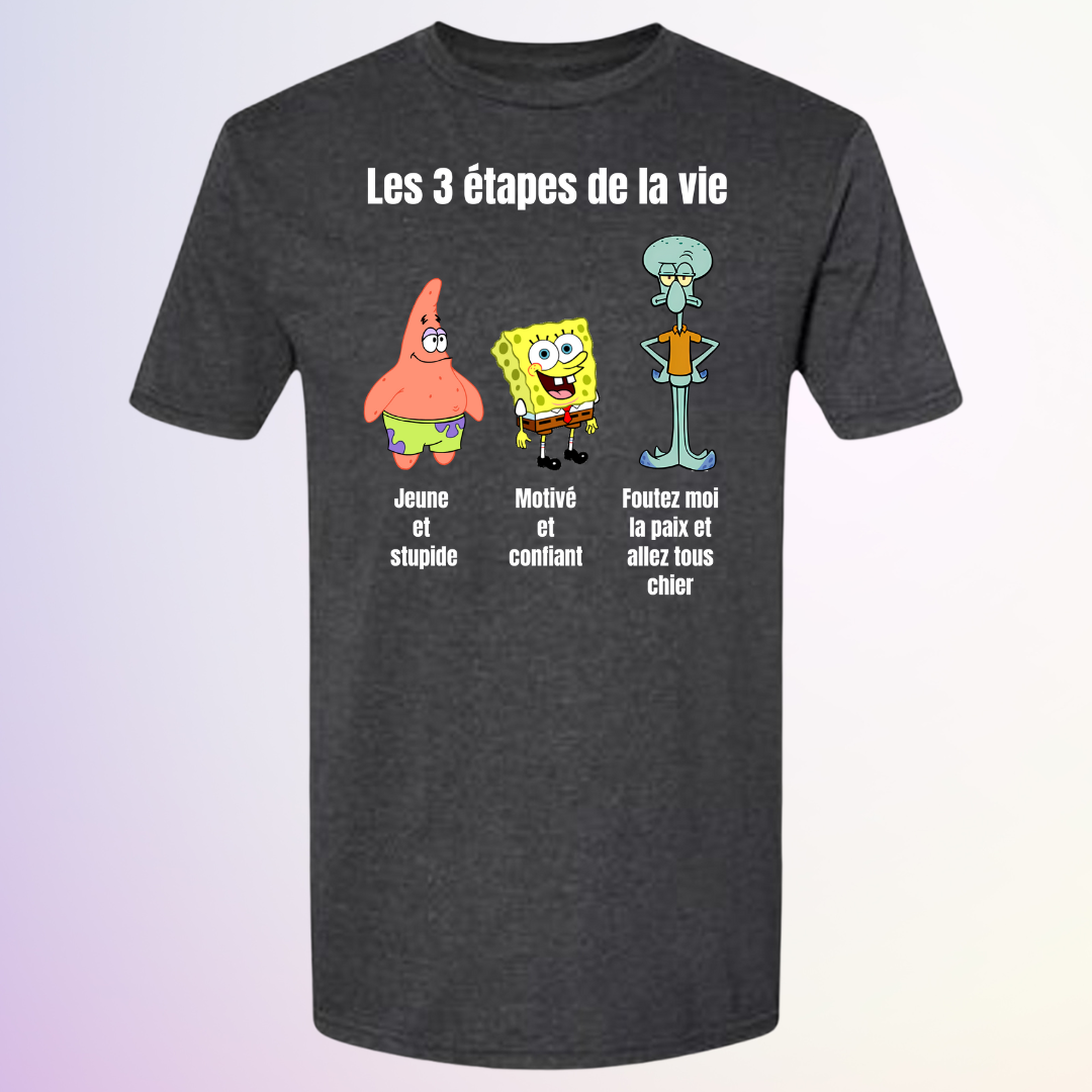 T-SHIRT / ÉTAPES DE LA VIE