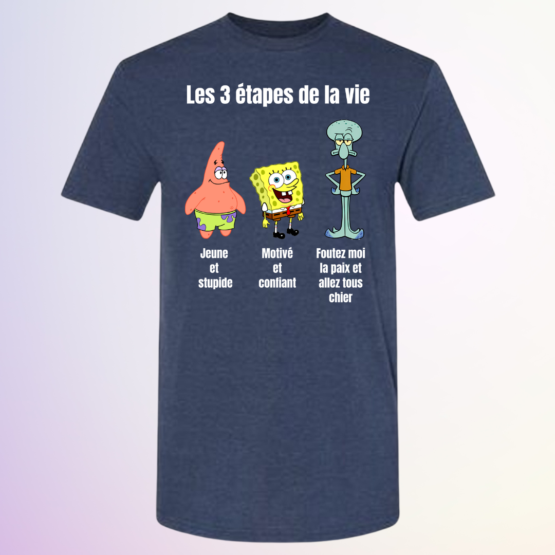 T-SHIRT / ÉTAPES DE LA VIE