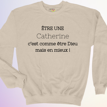 CREWNECK / ÊTRE DIEU MAIS EN MIEUX