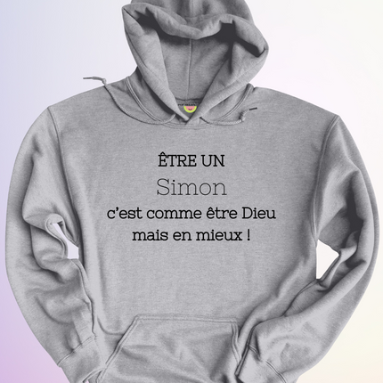 HOODIE / ÊTRE DIEU MAIS EN MIEUX