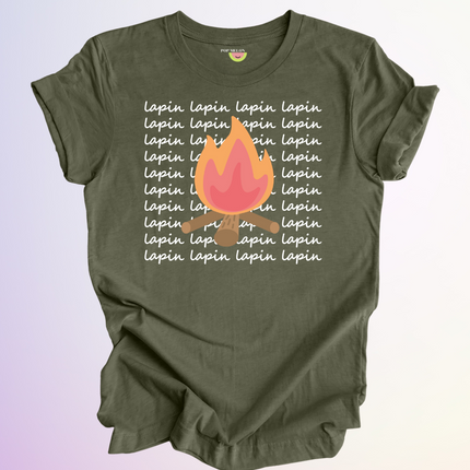 T-SHIRT / FEU LAPIN