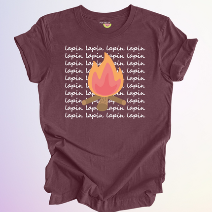 T-SHIRT / FEU LAPIN