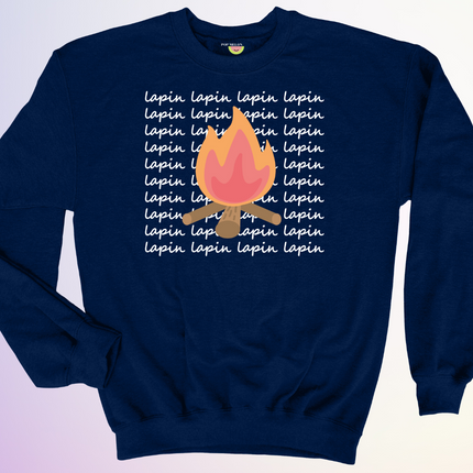 CREWNECK / FEU LAPIN