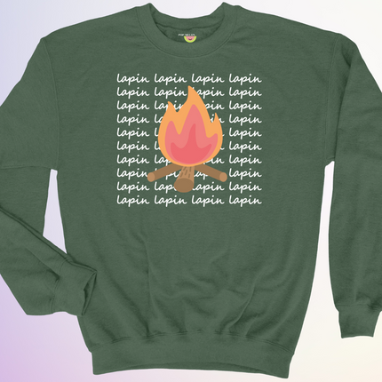 CREWNECK / FEU LAPIN