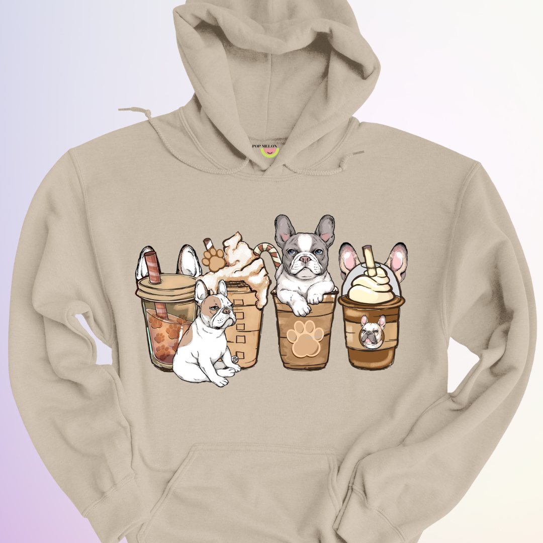 HOODIE / FRENCHIE COFFEE