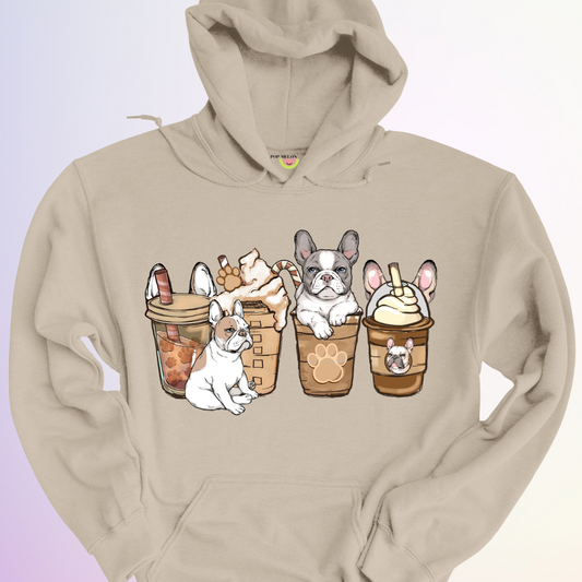 HOODIE / FRENCHIE COFFEE