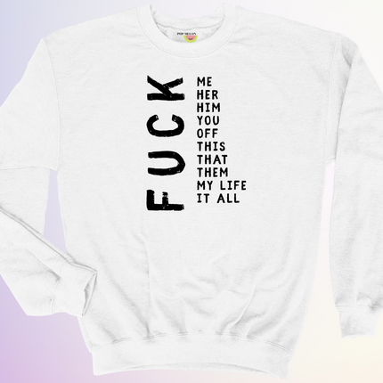 CREWNECK / FUCK