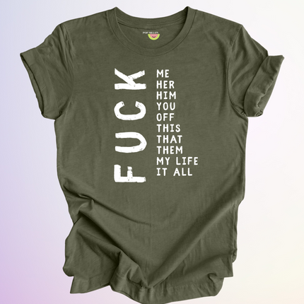 T-SHIRT / FUCK